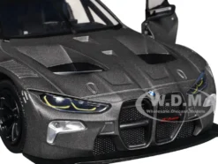 BMW M4 GT3 Matt Black "Timeless Legends" Series 1/24 Diecast Model Car by Motormax