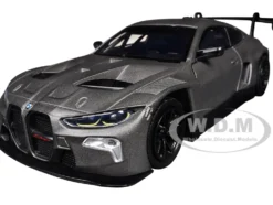 BMW M4 GT3 Matt Black "Timeless Legends" Series 1/24 Diecast Model Car by Motormax