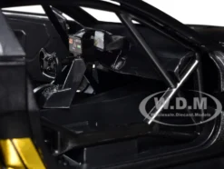BMW M4 GT3 Matt Black with Gold Stripes 