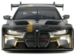 BMW M4 GT3 Matt Black with Gold Stripes 