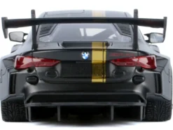 BMW M4 GT3 Matt Black with Gold Stripes 