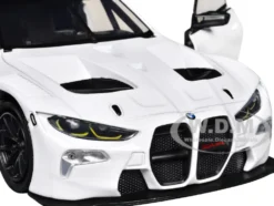BMW M4 GT3 White "Timeless Legends" Series 1/24 Diecast Model Car by Motormax