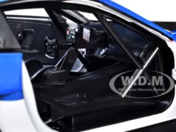 BMW M4 GT3 #1 White with Black, Blue and Red Graphics 