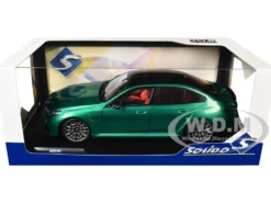 2025 BMW M5 Isle of Man Green Metallic 1/18 Diecast Model Car by Solido