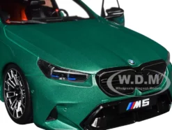2025 BMW M5 Isle of Man Green Metallic 1/18 Diecast Model Car by Solido