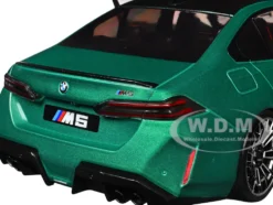 2025 BMW M5 Isle of Man Green Metallic 1/18 Diecast Model Car by Solido
