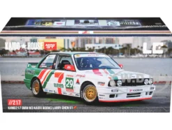 BMW M3 "Kaido Works Larry Chen V1" #29 "7-Eleven" White and Green with Graphics (Designed by Jun Imai) "Kaido House" Special 1/64 Diecast Model Car by Mini GT