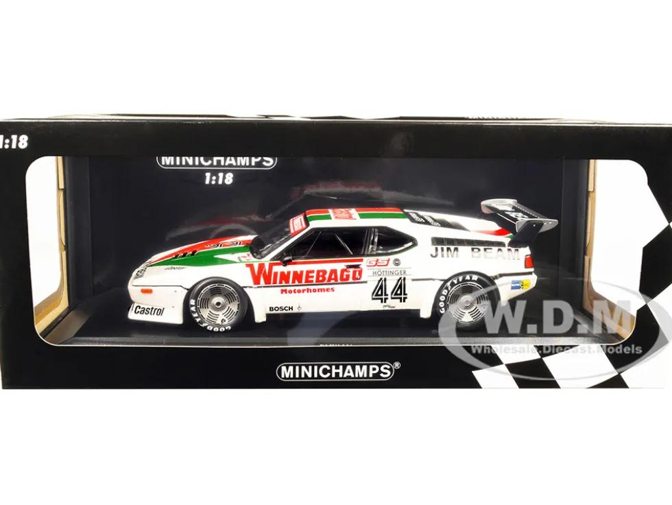 BMW M1 #44 Markus Hottinger GS Team Marko BMW M1 Procar Championship Series 1979 Limited Edition 300 pieces Worldwide 1/18 Diecast Model Car Minichamps 155792944