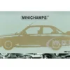 1987 BMW M3 Street Black Metallic 1/18 Diecast Model Car Minichamps 180020306