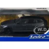 2024 BMW M5 Touring Frozen Deep Gray Metallic with Black Top 1/43 Diecast Model Car by Solido