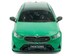 2024 BMW M5 Touring Isle Of Man Green Metallic with Black Top 1/43 Diecast Model Car by Solido