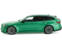 2024 BMW M5 Touring Isle Of Man Green Metallic with Black Top 1/43 Diecast Model Car by Solido