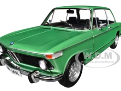 1971 BMW 1602 Taiga Green Metallic 1/18 Diecast Model Car by Solido