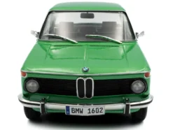 1971 BMW 1602 Taiga Green Metallic 1/18 Diecast Model Car by Solido