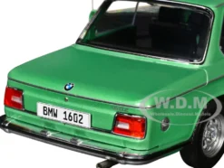 1971 BMW 1602 Taiga Green Metallic 1/18 Diecast Model Car by Solido