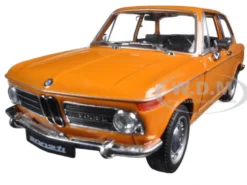 BMW 2002ti Orange 1/24 Diecast Model Car Welly 24053