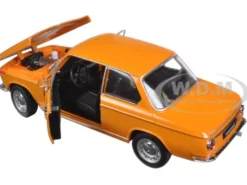 BMW 2002ti Orange 1/24 Diecast Model Car Welly 24053