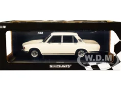1968 BMW 2500 White Limited Edition 504 pieces Worldwide 1/18 Diecast Model Car Minichamps 155029202