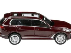 BMW X7 Ametrine Red Metallic 1/64 Diecast Model Car Paragon Models PA-55194