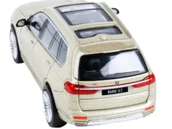 BMW X7 Sunroof Sunstone Gold Metallic 1/64 Diecast Model Car Paragon Models PA-55196