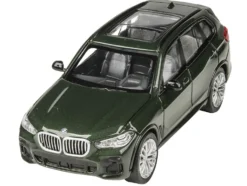 2018 BMW X5 Verde Ermes Green Metallic Sunroof 1/64 Diecast Model Car Paragon Models PA-56181