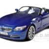 2010 BMW Z4 Convertible Blue 1/24 Diecast Model Car Motormax 73349