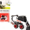 Bobcat S76 Skid Steer Loader White Black 1/64 Diecast Model ERTL TOMY 16424