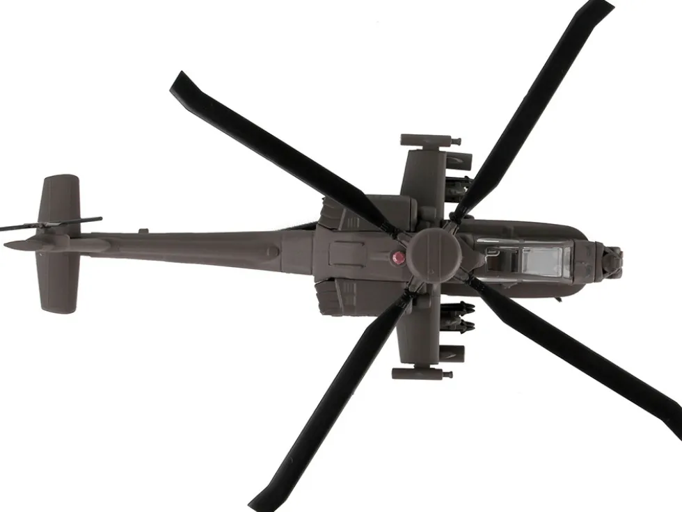 Boeing AH 64D Apache Longbow Helicopter United States Army 1/100 Diecast Model Postage Stamp PS5600