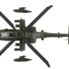 Boeing AH-64E Apache Echo Attack Helicopter "ZM714, Middle Wallop" (2022) British Army "Air Power Series" 1/72 Diecast Model by Hobby Master