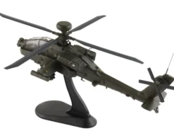 Boeing AH-64E Apache Echo Attack Helicopter "ZM714, Middle Wallop" (2022) British Army "Air Power Series" 1/72 Diecast Model by Hobby Master