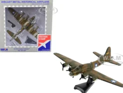 Boeing B 17E Flying Fortress Bomber Aircraft My Gal Sal United States Army Air Corps 1/155 Diecast Model Airplane Postage Stamp PS5413-1