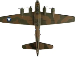 Boeing B 17E Flying Fortress Bomber Aircraft My Gal Sal United States Army Air Corps 1/155 Diecast Model Airplane Postage Stamp PS5413-1