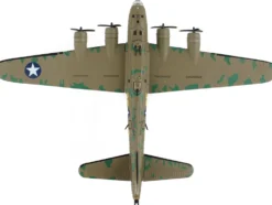 Boeing B 17F Flying Fortress Bomber Aircraft Memphis Belle United States Army Air Corps 1/155 Diecast Model Airplane Postage Stamp PS5413