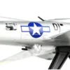 Boeing B 17G Flying Fortress Bomber Aircraft Liberty Belle United States Army Air Force 1/155 Diecast Model Airplane Postage Stamp PS5402-2