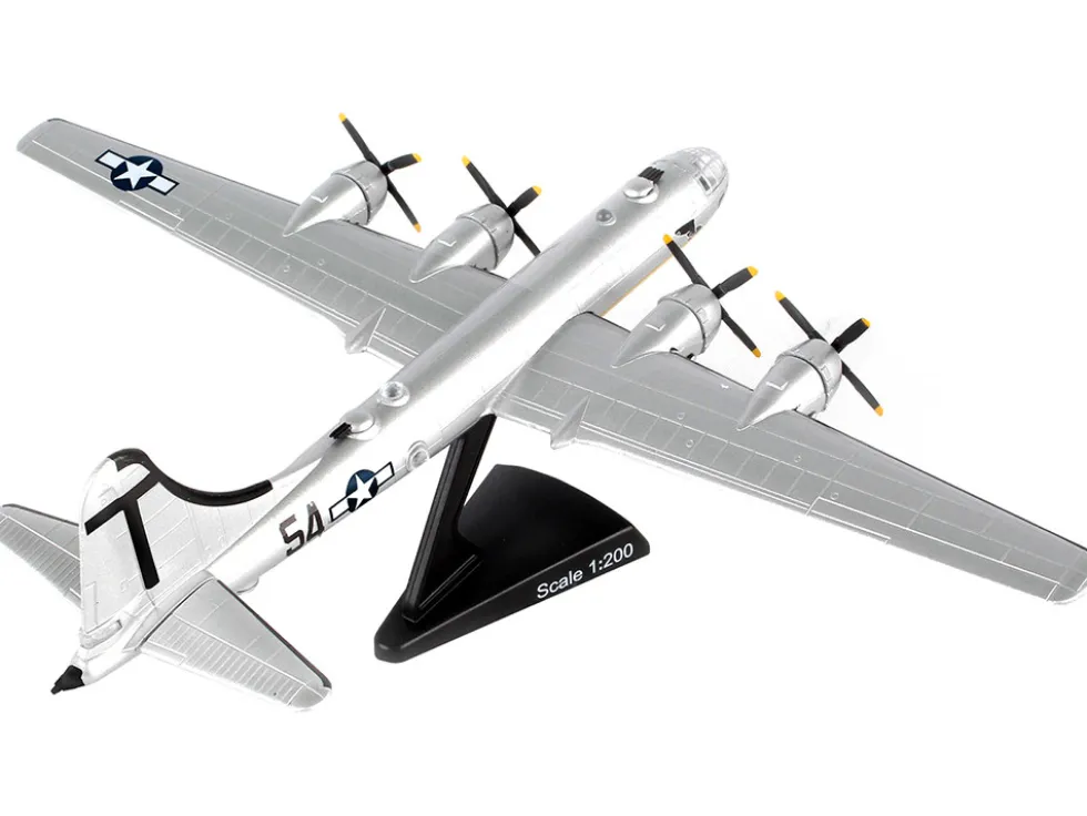 Boeing B 29 Superfortress Aircraft T Square 59 Seattle Museum of Flight United States Army Air Force 1/200 Diecast Model Airplane Postage Stamp PS5388-2