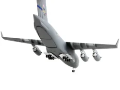 Boeing C 17 Globemaster III Transport Aircraft Charlotte Air National Guard United States Air Force Gray Gemini Macs Series 1/400 Diecast Model Airplane GeminiJets GM137