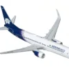 Boeing 737-800 Commercial Aircraft "AeroMexico" (N957AM) White with Dark Blue Tail "Gemini 200" Series 1/200 Diecast Model Airplane by GeminiJets
