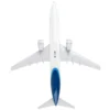 Boeing 737-900 Commercial Aircraft "Alaska Airlines - One World" (N487AS) White with Blue Tail (Snap-Fit) 1/130 Plastic Model by Skymarks
