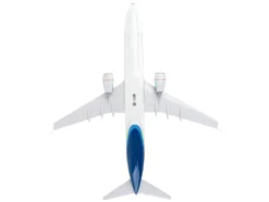 Boeing 737-900 Commercial Aircraft "Alaska Airlines - One World" (N487AS) White with Blue Tail (Snap-Fit) 1/130 Plastic Model by Skymarks