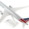 Boeing 787 9 Commercial Aircraft American Airlines N820AL Gray with Blue and Red Tail Snap Fit 1/200 Plastic Model Skymarks SKR936