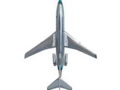 Boeing 727-100 Commercial Aircraft "Eastern Air Lines" (N8120N) Silver with Blue Stripes "Gemini 200" Series 1/200 Diecast Model Airplane by GeminiJets