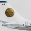 Boeing 757-200 Commercial Aircraft "Mexicana Retro Livery" (N380RM) White with Tail Graphics "Gemini 200" Series 1/200 Diecast Model Airplane by GeminiJets