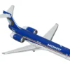 Boeing 717-200 Commercial Aircraft "Midwest Airlines" (N920ME) Blue and White 1/400 Diecast Model Airplane by GeminiJets