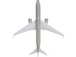 Boeing 777-9 Commercial Aircraft "Qatar Airways" (A7-BKA) Gray with Dark Red Tail Graphics 1/400 Diecast Model Airplane by GeminiJets
