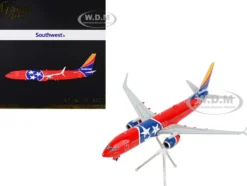 Boeing 737 800 Commercial Aircraft Southwest Airlines Tennessee One Tennessee Flag Livery Gemini 200 Series 1/200 Diecast Model Airplane GeminiJets G2SWA1011