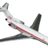 Boeing 727-100 Commercial Aircraft "Trans World Airlines" (N851TW) White with Red Stripes 1/400 Diecast Model Airplane by GeminiJets