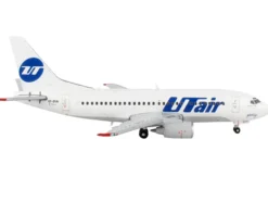 Boeing 737 500 Commercial Aircraft UTair White 1/400 Diecast Model Airplane GeminiJets GJ1582