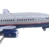 Boeing 737-500 Commercial Aircraft "United Airlines - Classic 737 Series" (N936UA) Gray with Blue Tail "Gemini 200" Series 1/200 Diecast Model Airplane by GeminiJets