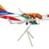 Boeing 737 700 Commercial Aircraft with Flaps Down Southwest Airlines California One California Flag Livery Gemini 200 Series 1/200 Diecast Model Airplane GeminiJets G2SWA1010F