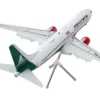 Boeing 737-800 Commercial Aircraft with Flaps Down "Mexicana" (XA-ASM) White with Green Stripes "Gemini 200" Series 1/200 Diecast Model Airplane by GeminiJets